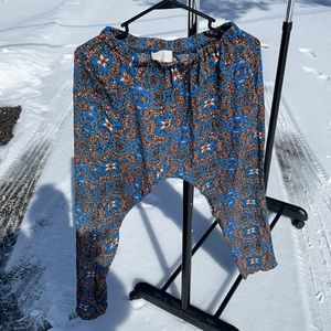 Printed Harem Pants